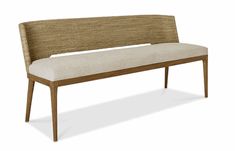 Amalfi Bench Amalfi Beach, Upholstered Dining Bench, Accent Bench, Solid Wood Benches, Late November, Teak Bench, Accent Seating, Entry Bench, Casual Seating