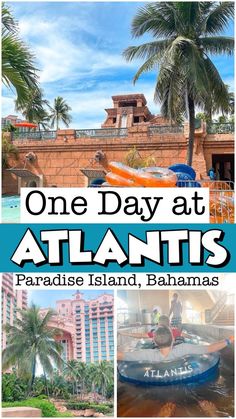 one day at atlantic's paradise island, banana boats and other things to do