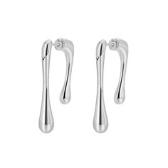 PRICES MAY VARY. Silver Earrings for Women: Elevate your style with our exquisite collection of silver earrings for women. Crafted with precision and elegance, these earrings are perfect for both casual and formal occasions. Asymmetrical Earrings: Make a fashion statement with our unique asymmetrical earrings. These mismatched earrings feature a unique water drop design, making them stand out from the crowd. Big Silver Earrings: If you adore bold jewelry, check out our collection of large silver Modern Silver Drop Earring Set, Trendy Silver Drop Earrings, Silver Single Drop Earring As Gift, Silver Drop Earrings Minimalist Style, Minimalist Silver Drop Earrings, Trendy Silver Dangle Teardrop Earrings, Modern Silver Teardrop Linear Earrings, Modern Silver Linear Drop Earrings, Trendy Silver Long Drop Earrings