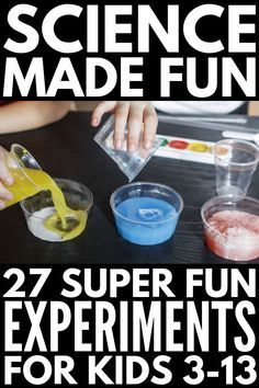 science made fun 27 super fun experiments for kids