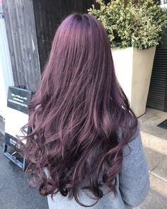 Dark Hair Dye, Dark Ombre Hair, Lavender Hair Colors, Hair Color Plum, Plum Hair, Beige Hair, Violet Hair, Hair Color Streaks, Brown Hair With Blonde Highlights