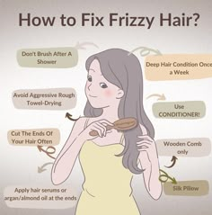 Hair Serum For Frizzy Hair, Fast Natural Hair Growth, Frizzy Hair Remedies, Control Frizzy Hair, Healthy Hair Routine, Basic Skin Care, Hair Growing Tips, Basic Skin Care Routine, Perfect Skin Care Routine