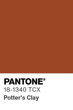 PANTONE® USA | PANTONE® 18-1340 TCX - Find a Pantone Color | Quick Online Color Tool Potters Clay, Color