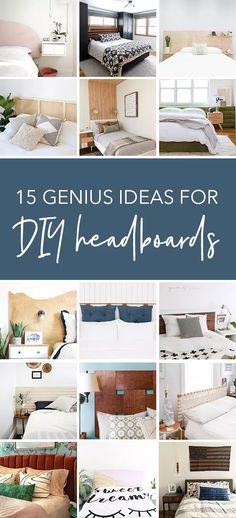 the top ten genius ideas for diy headboards