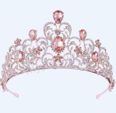 7.3cm High Party Pink Rose Gold Heart Crystal Tiara Crown Wedding Prom Pageant 100% Brand New Type:Tiara Crown Material:Alloy,Crystal Color:Pink+Rose Gold Diameter:approx.16cm/6.3" Height:approx.7.3cm/2.88" (1cm=10mm=0.39inch) Package include: 1X Tiara Crown Shippingreturn policyfeedbackContact us Shipping U.S.A（If you want to buy a lot, please contact us, we will give you the best price and send the fastest shipping method ) 1.Order less than $5：Economy international shipping byChina Post, 11-4 Diadem Wedding, Crystal Wedding Tiaras, Bride Crown, Pink Crown, Crystal Tiara, King Crown