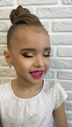 Toddler Dance Makeup, Beauty Pageant Makeup, Ballet Makeup, Beauty Without Makeup, Gym Makeup, Wonder Woman Makeup