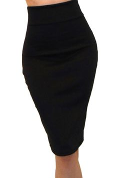 PRICES MAY VARY. Made in USA Provides the most trendy and chic skirt which can be worn in all occasions Slim Fit, good quality Fabric, and making style make you feel good and comfortable. Hand or Machine Wash Cold Water. Polyester, stretchy This Lightweight Stretchy Pencil Skirt is a comfortable and soft skirt that is perfect for office wear. The blend of Polyester and Spandex makes for a very soft and comfortable fabric with a nice stretch The knee length of the skirt makes it suitable for form Chic Skirt, Pencil Skirt Outfits, Midi Pencil Skirt, Knee Length Skirt Pencil, Chic Skirts, Skirt Medium, High Waisted Pencil Skirt, Skirt Midi, Black Pencil Skirt