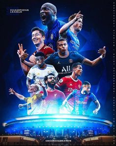 the poster for the soccer match between chelsea and barcelona