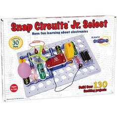 the snap circuit is set up to play with other electronic toys and gadgets