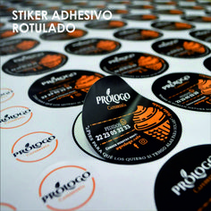 sticker adhesiveo rotulado de provoco