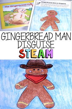 the gingerbread man dissesteam is shown with an image of a teddy bear