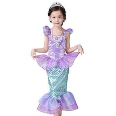 Fabric:Polyester; Sleeve Length:Sleeveless; Dress Length:Maxi; Look After Me:Hand wash; Gender:Girls'; Style:Sweet; Kids Apparel:Dress; Age Group:Kids; Fit Type:Regular Fit; Pattern:Solid Colored; Design:Mesh; Front page:FF; Listing Date:12/17/2020; Bust:; Length:; Pattern Theme:The Little Mermaid; products source:online-scm Mermaid Dress Costume, Princess Ariel Dress, Princess Dress Patterns, Ariel Cosplay, Little Mermaid Costume, Ariel Dress, Dresses Princess, Princess Cosplay, Girls Dress Up