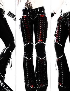 Industrial Outfit, Gothic Graveyard, Pin Icon, Gothic Pants, New Rock, Punk Outfits, 90s 2000s, Goth Outfits, Really Cute Outfits