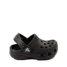 Crocs Classic Clog - Baby / Toddler - Black | Journeys Baby Clothes Black Babies, Baby Crocs Shoes, Kids Crocs, Toddler Crocs, Crocs Charms, Black Crocs, Baby Jordans, College Party