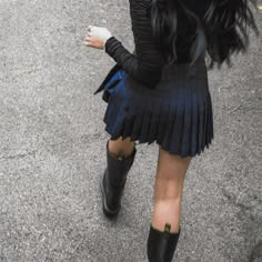 Dark Coquette Skirt, Grunge Knee-high Leather Platform Boots, Gothic Mini Pleated Skirt, Teal Vans, Jade West, Lizzie Hearts, Isabelle Lightwood, Image Swag, Tulle Skirt