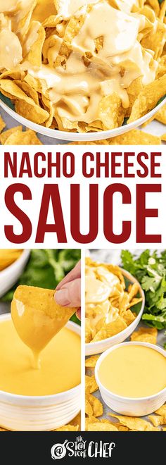 this nacho cheese sauce is so delicious and easy to make