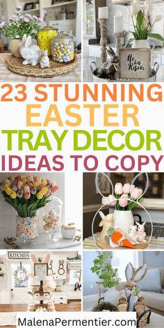 easter tray decor ideas Tiered Tray Decor Ideas, Holiday Crafts Decorations