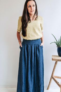 Linen skirts for women Linen maxi skirt Maxi skirt boho | Etsy Bohemian High Waist Lined Maxi Skirt, Bohemian High Waist Maxi Skirt With Elastic, Bohemian High Waist Maxi Skirt With Elastic Waistband, Bohemian Relaxed Fit Summer Skirt, Bohemian Relaxed Fit Skirt For Summer, Bohemian High Waist Non-stretch Maxi Skirt, Bohemian Wide Leg Maxi Skirt With Pockets, Cotton Maxi Skirt With Pockets, Modest Summer Lined Skirt