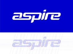 the logo for aspig is shown in white and blue, with an image of a