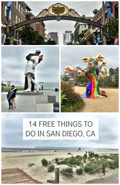 14 Free things to do in San Diego, CA with kids! (Explore a sunken ship!) Things To Do For Free, San Diego Travel Guide, Family Spring Break, Sunken Ship, California San Diego