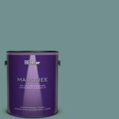 the behr marquee paint is shown in an orange and yellow color scheme