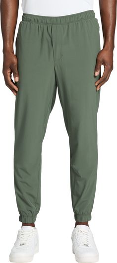 Fit & Design: Standard fit cinch pant Elastic waistband with drawcord lets you customize your fit Side hip pockets offer easy storage Cuffed ankle delivers a comfortable feel Technology Moisture-wicking fabric absorbs moisture to help keep you dry and comfortable 50+ UV protection. UPF rated according to ASTM D6603. UV protection is limited only to the areas covered by the fabric Want to learn more about the DSG brand? Check out our brand story here. Athletic Fit Functional Joggers With Go-dry Technology, Functional Athletic Fit Joggers With Go-dry Technology, 4-way Stretch Go-dry Joggers For Training, Men’s Jogger Pants, Sports Joggers With Moisture-wicking Midweight Fabric, Softball Gifts, Soccer Gifts, Football Gifts, Brand Story