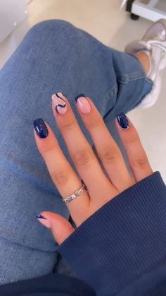 Unghie Sfumate, Summery Nails, Her Nails, Casual Nails, Short Acrylic Nails Designs, Pretty Acrylic Nails, Chic Nails