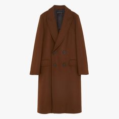 Pijamas Women, Dark Academia Clothes, Academia Clothes, Coat Trends, Fall Fashion 2016, Zara Fashion, Fall Coat, Brown Coat