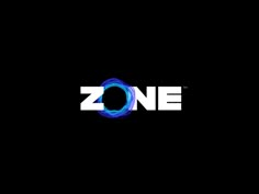 the zone logo on a black background