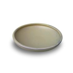 an empty white plate on a white background