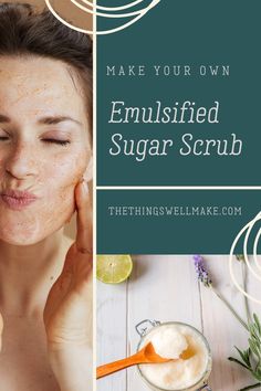 Create your own luxurious emulsified sugar scrub at home! 🧴✨ This step-by-step tutorial shows how to make a scrub that exfoliates and deeply moisturizes your skin. Perfect for self-care and all-natural skincare lovers! 💚 #DIYSkincare #SugarScrubRecipe #NaturalBeauty #GlowUp Emulsified Sugar Scrub, Sugar Scrub Recipe, Sugar Scrubs, Diy Skincare, Essential Oil Perfume