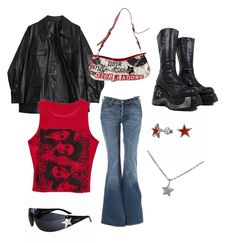 Rockstar Style Aesthetic, Rockstar Gf Outfit Png, Star Style Aesthetic, Rockstar Girlfriend Outfits Winter, Rockstar 90s Outfit, Rockstar Gf Wardrobe, Rock Star Gf Aesthetic Outfit, Grunge Rockstar Gf Outfits, Star Grunge Outfits