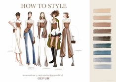 the fashion guide for how to style women's clothing