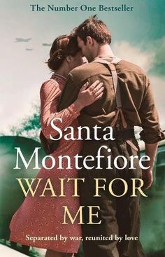 the cover of santa monteforte wait for me, with an image of a man and woman embracing each other