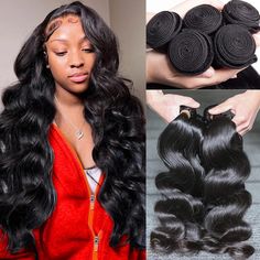 PRICES MAY VARY. 💕💕💕Super Soft & Natural &Healthy : 12A 100% Unprocessed Brazilian Virgin Remy Human Hair Body Wave 4 Bundles , Cut from The Young Healthy Female Donors. Unique Treatment Process, Make Every Hair Very Soft, Bouncy and Shiny, No Louse. Wear It Like Your Own Hair ,No Any Discomfort 💕💕💕Aelinsi Body Wave Bundles Quality: Human Hair Bundles. Double Machine Weft, Very Tight Weft ,No Layered . All Our Hair No Shedding . Without Any Chemical Process,No Smell . Keep Curly Even After Amazon Bundles, Weave Body Wave, Healthy Female, Brazilian Body Wave, Body Wave Hair, Wave Hair, Hair Weave, Soft Natural, Hair Waves