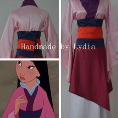 the princess and the frog cosplay costume from disney's mulanco