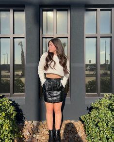 The perfect faux leather mini ﻿skirt featuring sherpa fur trim on pockets, and a front zipper closure. It screams fall! Faux Leather Mini Skirt, Leather Mini Skirt, Leather Mini Skirts, Leather Mini, Fur Trim, Front Zipper, Mini Skirt, Mini Skirts, Faux Leather