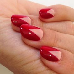 Short Red Nails, Hand Nails, Pink Nail Art Designs, Pink Manicure, Pink Nail Art, Red Nail Designs, Pink Nail, Matte Nails, Nails Ideas