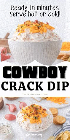 No Cook Dips Recipes, Side Dips Food, Cheesy Dips Easy, Dip Chips Recipes, Easy Hosting Appetizers, Dips Served Cold, Everything Dip, Ranch Chip Dip, Ranch Corn Dip