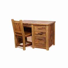 Colorado Reclaimed Wood Student Desk Den Furniture