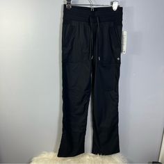 Lululemon Dance Studio Mid-Rise Pant *Regular Color Blk Black Mid-rise Pants For Training, Fitted Black Lululemon Pants, Black Functional Lululemon Bottoms, Lululemon Dance Studio Pants Black, Black Lululemon Training Bottoms, Dance Studio, Lululemon Athletica, Mid Rise, Pant Jumpsuit