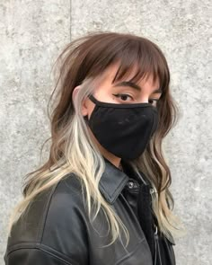 Blonde Peekaboo for Light Brown Shag Hairstyles Effortless, Pink Peekaboo Hair, Beachy Hairstyles, Blonde Peekaboo Highlights, Natural Dark Hair, Hidden Hair Color, Peekaboo Hair Colors, Peekaboo Highlights