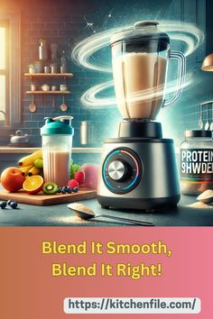 Smooth Blends Every Time: The Best Blenders for Protein Shakes Frozen Fruits, Protein Powders, Healthier Lifestyle, Health Goals, Protein Powder