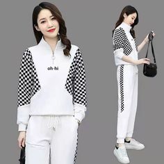 Women Clothing Set Long Sleeve 2022 Autumn Winter Sweatshirt+Pants 2Pcs Suit Casual Sportswear Letter Female Fashion Streetwear



Material: polyester


Season: autumn,winter


Size information:




Note: 1 inch=2.54cm 1 cm=0.3937inch 


Please Note:


1. ALL product is tile measurement, please allow it has 1-3 cm error range.


2. Please according the size table when you buy. If you not understand them, please contact us. tell us that your weight and height. We will help you to make the best choice.


3.Light reason photos and in kind have a slight color, please prevail in kind!



8845#时尚套装女春秋装新款女装卫衣女士减龄束脚裤运动两件套

 


 Color: black, white; Size: M, L, XL, 2XL, 3XL, 4XL Zipper Outfit, Fashion Streetwear, Jogging Suit, Streetwear Mode, Casual Sportswear, Winter Sweatshirt, Sports Suit, Western Fashion, Suits For Women