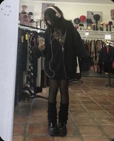 Grunge Fits, Look Grunge, Alt Outfits, Alt Fashion, Swaggy Outfits, Goth Outfits, Alternative Outfits, 가을 패션