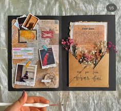 10 Gift Ideas That Will Make Your Loved Ones Squeal With Delight Bday Scrapbook Ideas For Best Friend, Bd Card Ideas Aesthetic, Anniversary Journal Ideas, Birthday Scrapbook Ideas For Boyfriend, Friendship Scrapbook Ideas, Gift Ideas For Artists, Gifts For Artists, 10 Gift Ideas, Handmade Diary