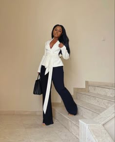 Semi Formal Mujer, Andrea Iyamah, Cute Professional Outfits, Corporate Baddie, Lawyer Fashion, Casual Chique, Stylish Work Attire, Classy Fashion