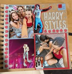 Scrapbook Ideas For Concerts, 18th Birthday Scrapbook Ideas Layout, Love On Tour Scrapbook, Scrapbook Ideas Sports, In Loving Memory Scrapbook Ideas, Festival Scrapbook Ideas, Scrapbook Ideas Sisters, Scrapbook Ideas Concert, Concert Scrapbook Page