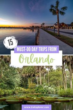 the best things to do in orlando, florida with text overlay that reads must - do day trips from orlando