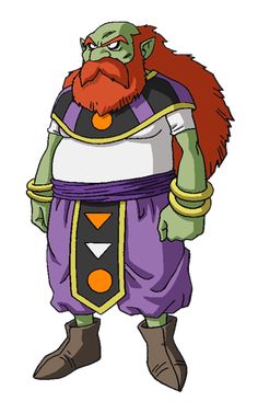 an image of a cartoon character with red hair and beards, dressed in purple